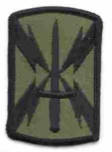 1101st Signal Brigade Subdued patch