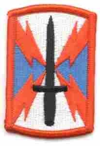 1101th Signal Brigade Full Color Patch