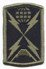1104th Signal Brigade Subdued patch - Saunders Military Insignia