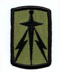 1107th Signal Brigade Subdued patch - Saunders Military Insignia