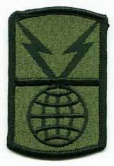 1108th Signal Brigade Subdued patch - Saunders Military Insignia