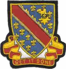 110th Engineer Battalion Custom made Cloth Patch - Saunders Military Insignia