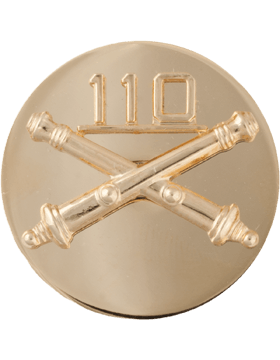 110th Field Artillery Enlisted Regimental Branch Of Service Insignia Badge