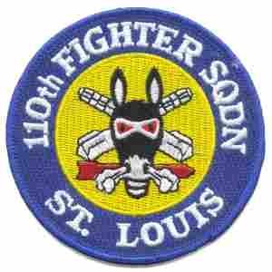 110th Fighter Squadron USAF Fighter Patch