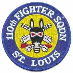 110th Fighter Squadron USAF Fighter Patch - Saunders Military Insignia
