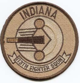 113rd Fighter Squadron Patch