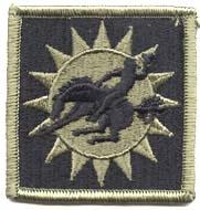 115th Field Artillery Brigade - new design Subdued Patch