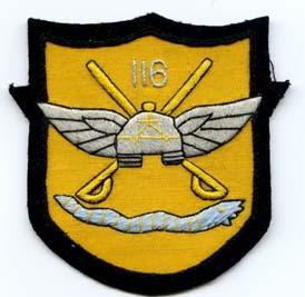 116th A C Regiment (Air) Patch - Saunders Military Insignia