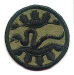 116th Armored Cavalry Regiment Subdued patch