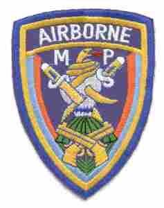 11th Airborne MP Company Patch (Mil. Police)