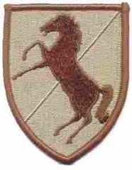 11th Armored Cavalry Patch, Desert Subdued - Saunders Military Insignia
