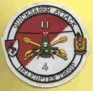 11th Cavalry 4th Squadron Custom Patch