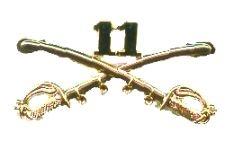 11th Cavalry Cap badge - Saunders Military Insignia