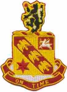 11th Field Artillery Battalion, Custom made Cloth Patch - Saunders Military Insignia