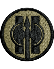 11th Military Police Brigade Scorpion Patch With Velcro Backing - Saunders Military Insignia