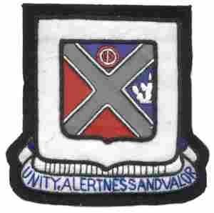 122nd Armored Infantry Battalion Custom made Cloth Patch