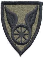 124th Transportation Command Subdued patch - Saunders Military Insignia