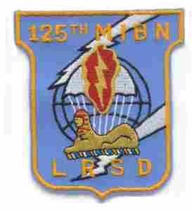 125th Military Intelligence Patch (LRSD Bn.) - Saunders Military Insignia