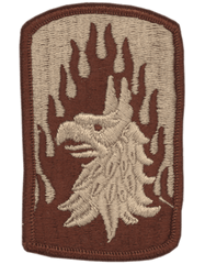 12th Aviation Brigade Desert Cloth Patch - Saunders Military Insignia