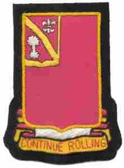 133rd Field Artillery Battalion, Custom made Cloth Patch - Saunders Military Insignia