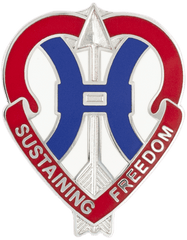 135th Sustainment Brigade Unit Crest - Saunders Military Insignia