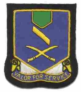 137th Infantry Regiment Custom made Cloth Patch