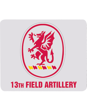 13th Field Artillery mouse pad