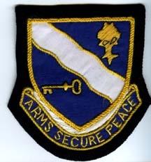 143rd Infantry Regiment, Custom made Cloth Patch - Saunders Military Insignia