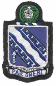 144th Infantry Regiment Custom made Cloth Patch - Saunders Military Insignia
