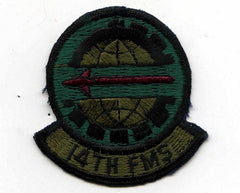 14th Field Maintenance Squadron Subdued Patch - Saunders Military Insignia
