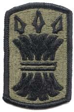 157th Infantry Brigade Subdued Patch - Saunders Military Insignia