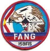 159th Fighter Interceptor Squadron Patch
