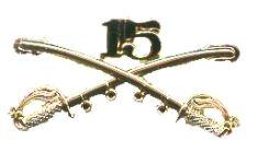 15th Cavalry Cap badge - Saunders Military Insignia