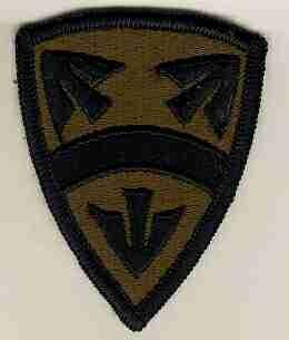 15th Support Brigade Subdued patch