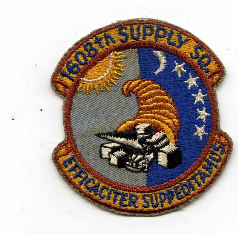 1608th Supply Squadron Patch – Saunders Military Insignia