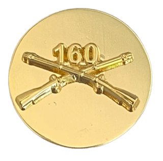 160th Infantry Enlisted Regimental Branch Of Service Insignia Badge - Saunders Military Insignia