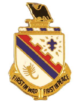 161st Infantry Regiment Washington Army National Guard Unit Crest - Saunders Military Insignia