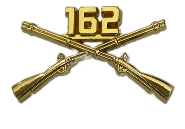 162nd Infantry Officer Regimental Branch Of Service Insignia Badge