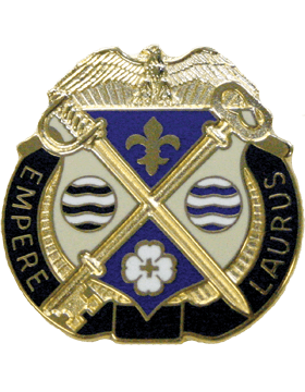 165th Quartermaster Group Unit Crest - Saunders Military Insignia