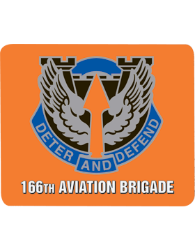 166th Aviation Brigade mouse pad - Saunders Military Insignia