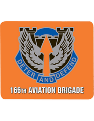 166th Aviation Brigade mouse pad - Saunders Military Insignia