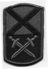 167th Support Brigade Subdued Patch