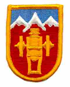 169th Field Artillery Brigade Patch