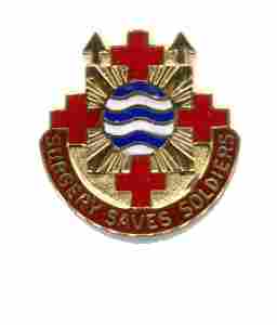 16th Surgical Hospital Unit Crest - Saunders Military Insignia