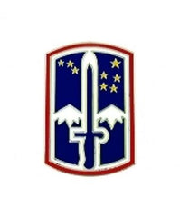 172nd Infantry Brigade metal hat pin - Saunders Military Insignia