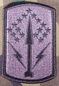174th Air Defense Artillery Brigade, Army ACU Patch with Velcro