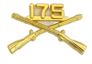 175th Infantry Officer Regimental Branch Of Service Insignia Badge