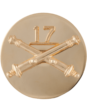 17th Field Artillery Enlisted Regimental Branch Of Service Insignia Badge - Saunders Military Insignia