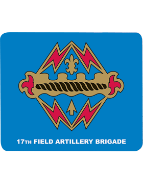 17th Field Artillery mouse pad - Saunders Military Insignia
