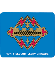 17th Field Artillery mouse pad - Saunders Military Insignia